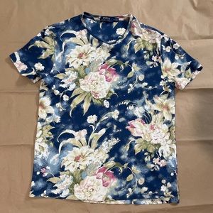 Polo by Ralph Lauren floral tee size medium